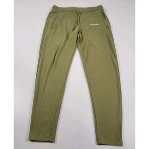 Alphalete Joggers Mens Tapered Leg Sweatpants Pants Green Medium Athleisure